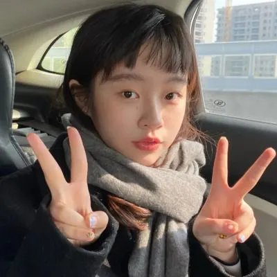 冬天的女子